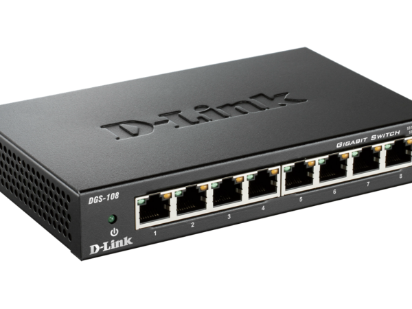 2 Port Desktop 1000 Mbps Network Switch Gigabit Fast RJ45 CAT6 Ethernet  Switcher 