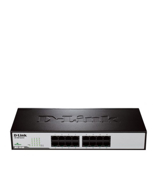 DES-1016D - 16-Port Fast Ethernet Desktop/Rackmount Switch in